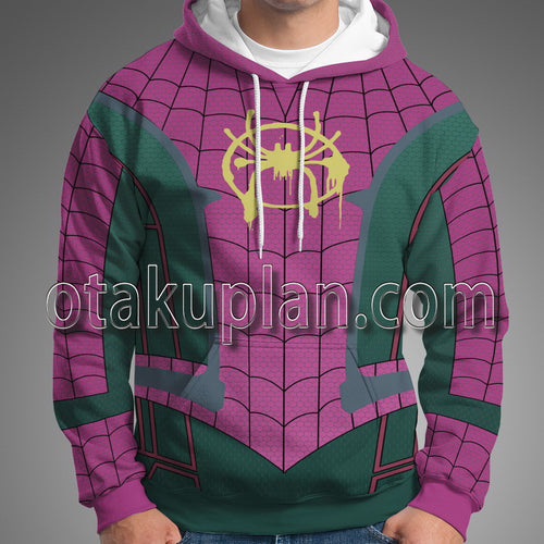 2021 Spider Hero Miles Morales Joker Cosplay Hoodie