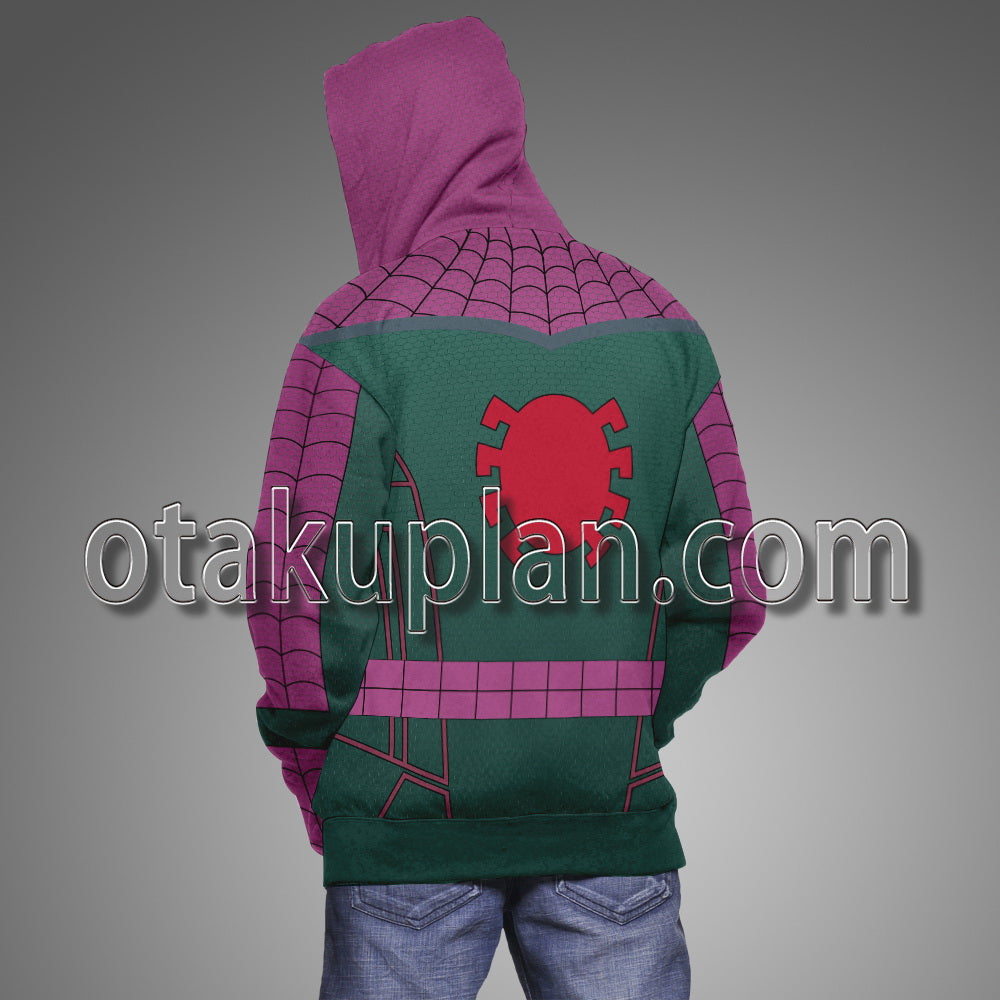 2021 Spider Hero Miles Morales Joker Cosplay Hoodie