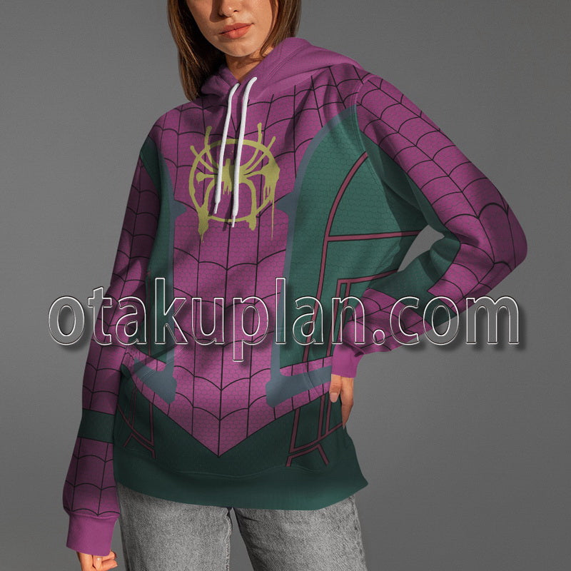 2021 Spider Hero Miles Morales Joker Cosplay Hoodie