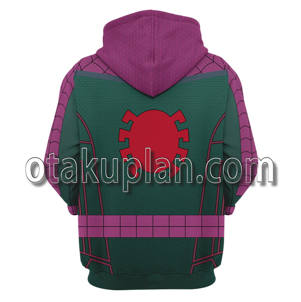 2021 Spider Hero Miles Morales Joker Cosplay Hoodie