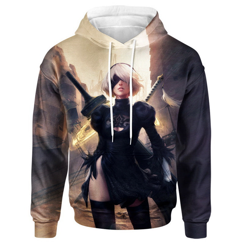 2B of Nier Automata Hoodie / T-Shirt