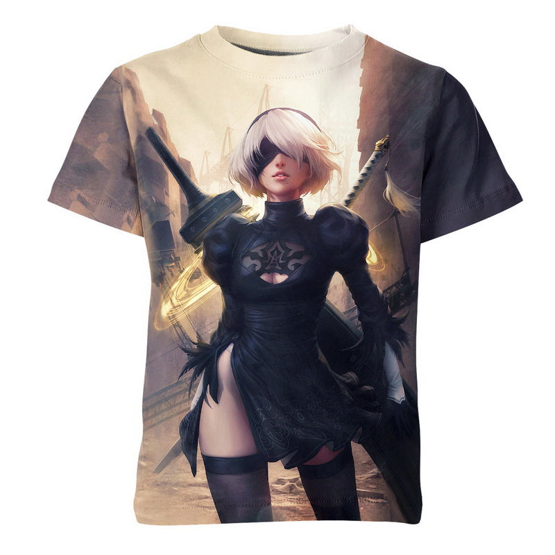 2B of Nier Automata Hoodie / T-Shirt