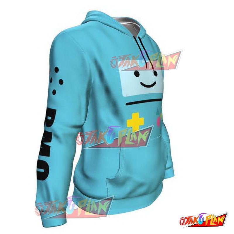 Adventure Time Beemo All Over Print Pullover Hoodie