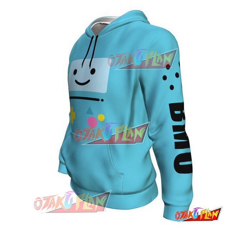Adventure Time Beemo All Over Print Pullover Hoodie