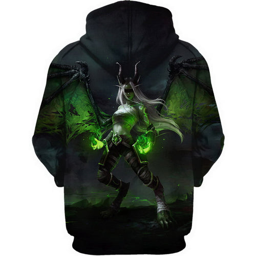 Aeladori Demon Hunter Hoodie / T-Shirt