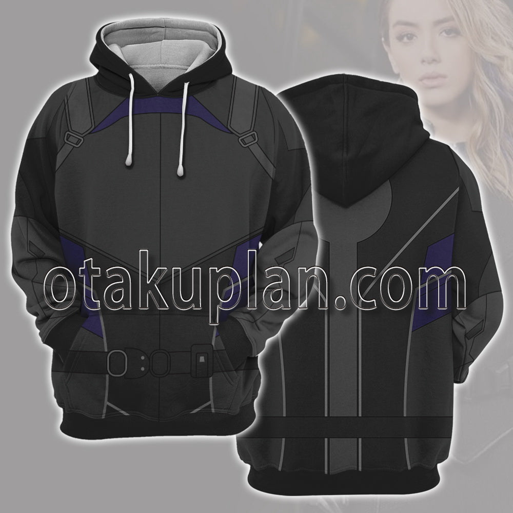Agents Of SHIELD Season 6 Daisy Johnson Cosplay Hoodie