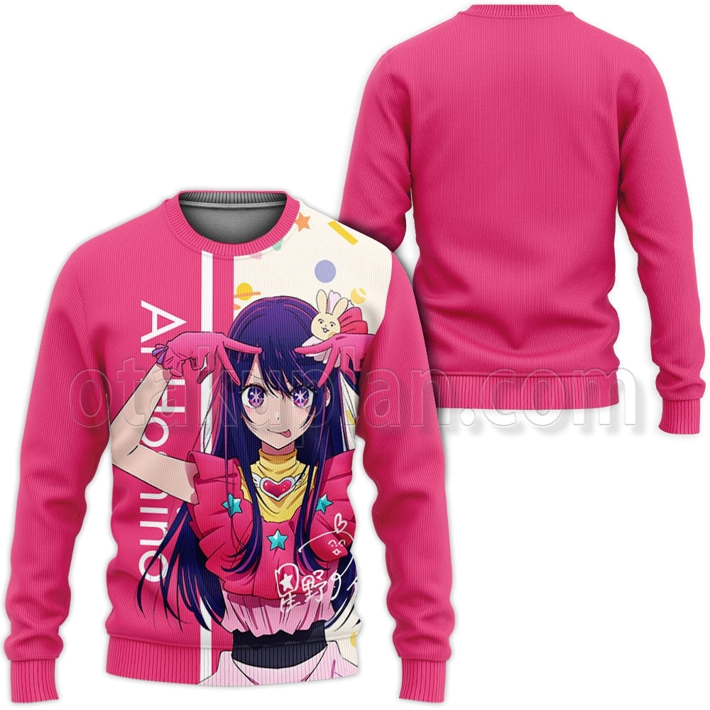 Ai Hoshino Hoodie Oshi no Ko Custom Shirts