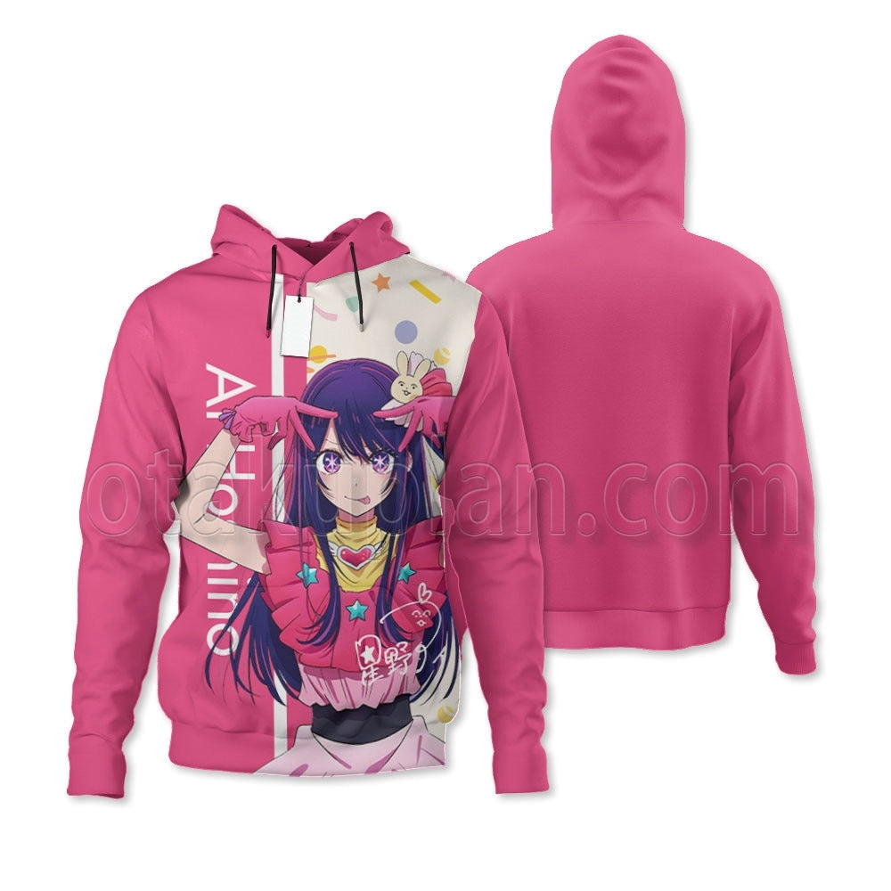 Ai Hoshino Hoodie Oshi no Ko Custom Shirts