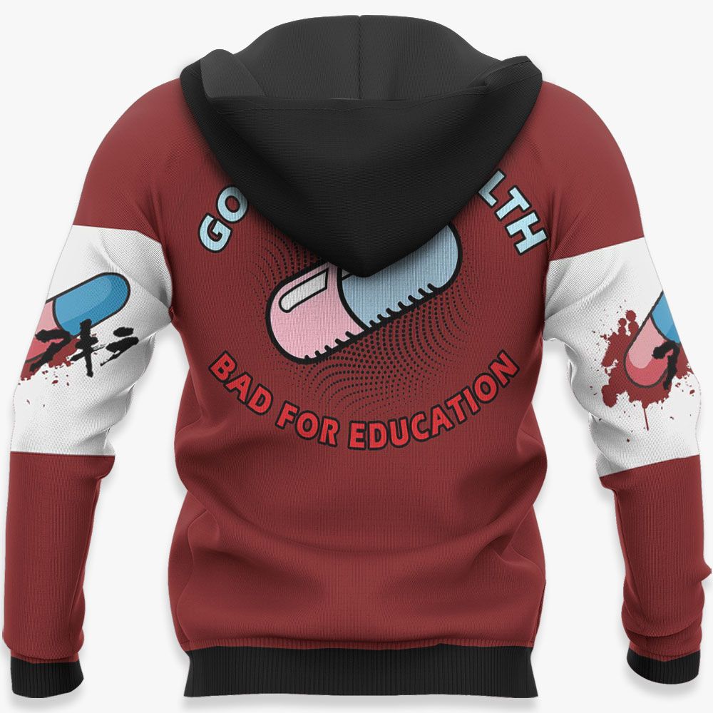Akira Good Health Bad Education Akira Hoodie Shirt