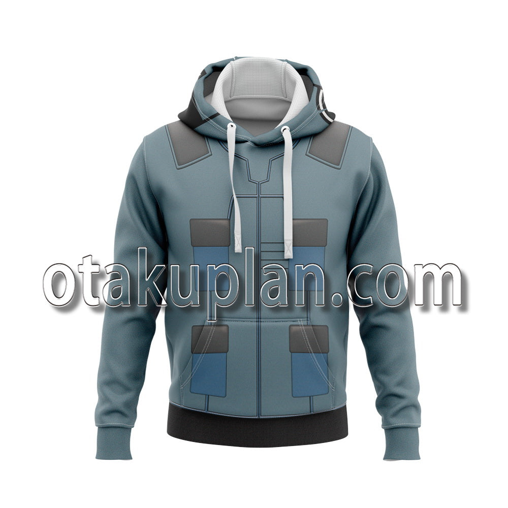 Akudama Drive Hacker Cosplay Hoodie