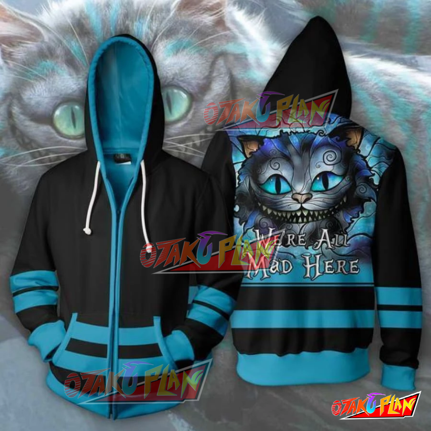 Alice In Wonderland Cheshire Cat Hoodies