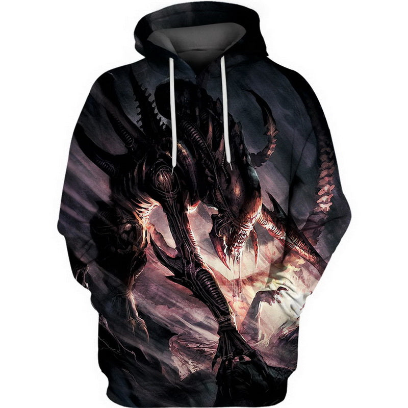 Alien and Predator Hoodie / T-Shirt