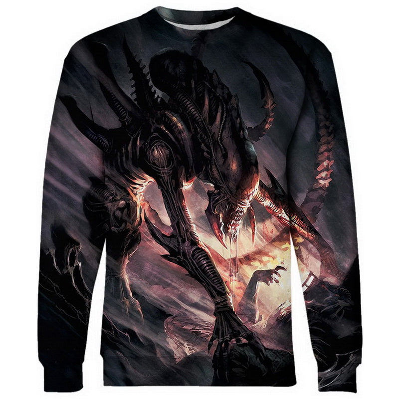 Alien and Predator Hoodie / T-Shirt