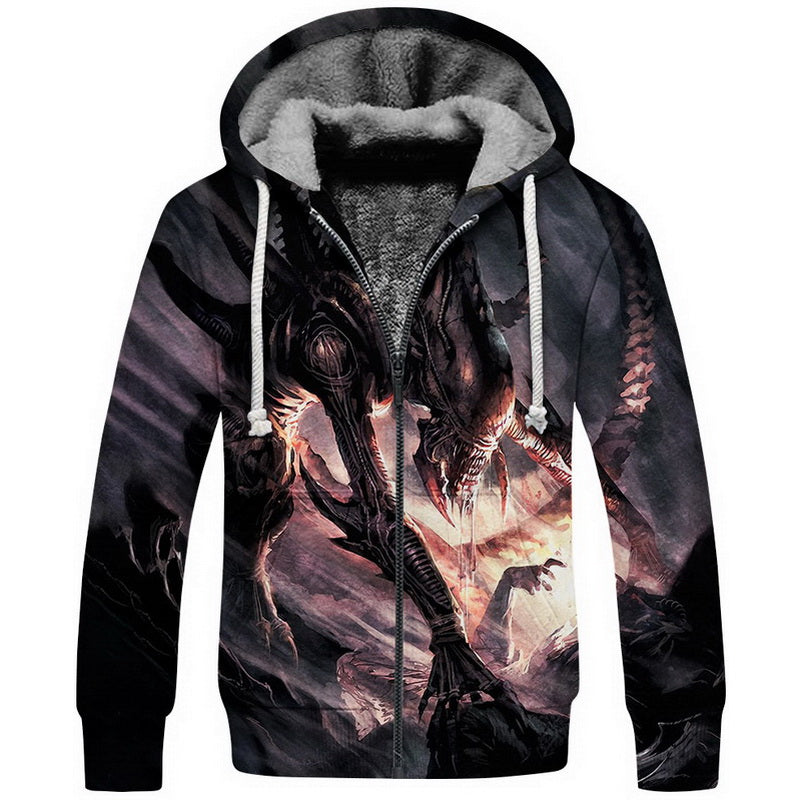 Alien and Predator Hoodie / T-Shirt