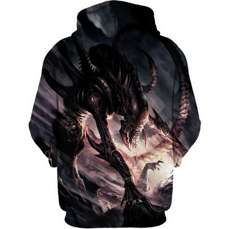 Alien and Predator Hoodie / T-Shirt