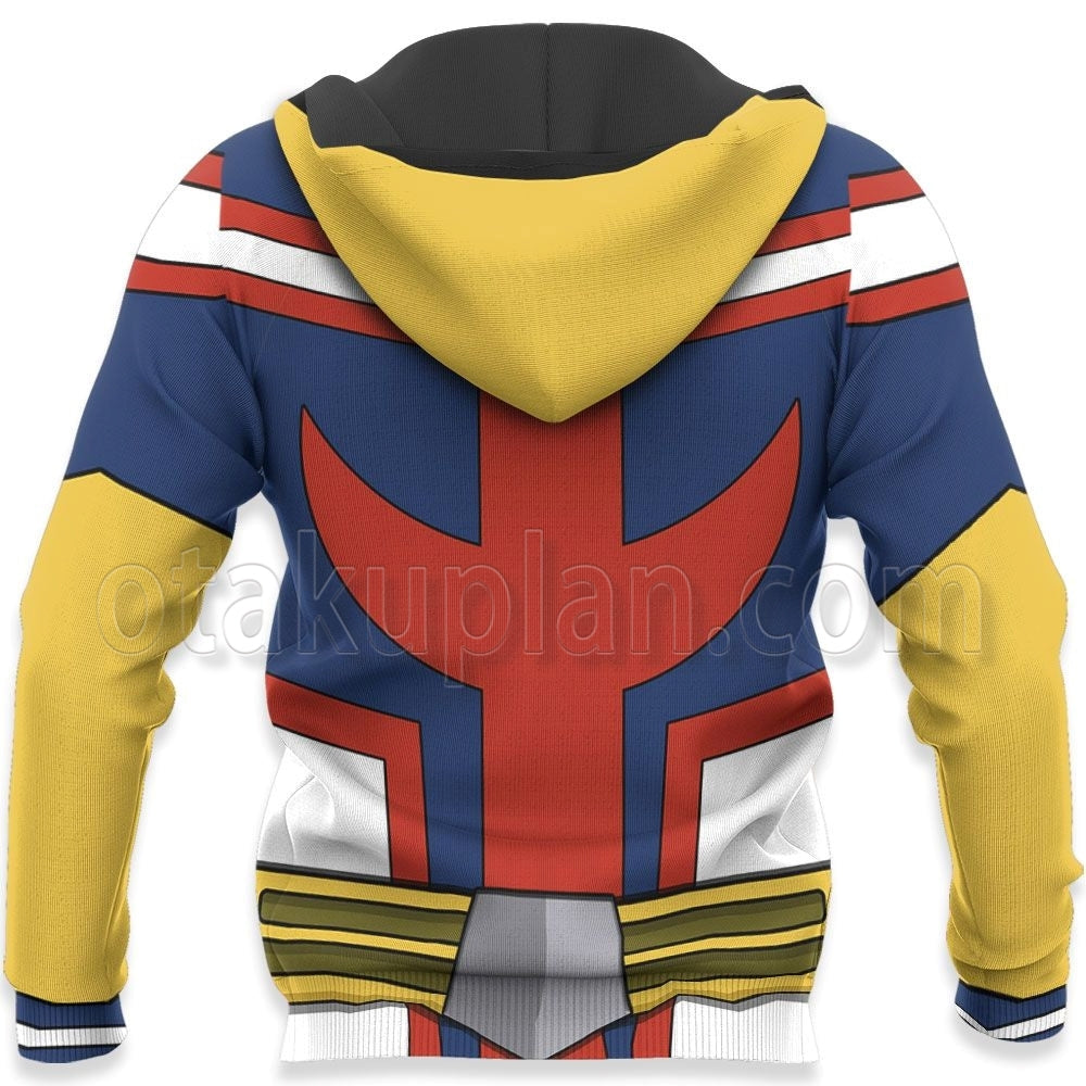 All Might Uniform Hoodie Custom