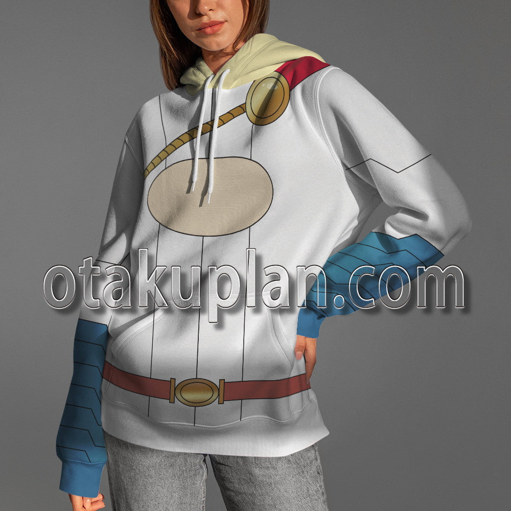 All Star Comics Power Girl Cosplay Hoodie