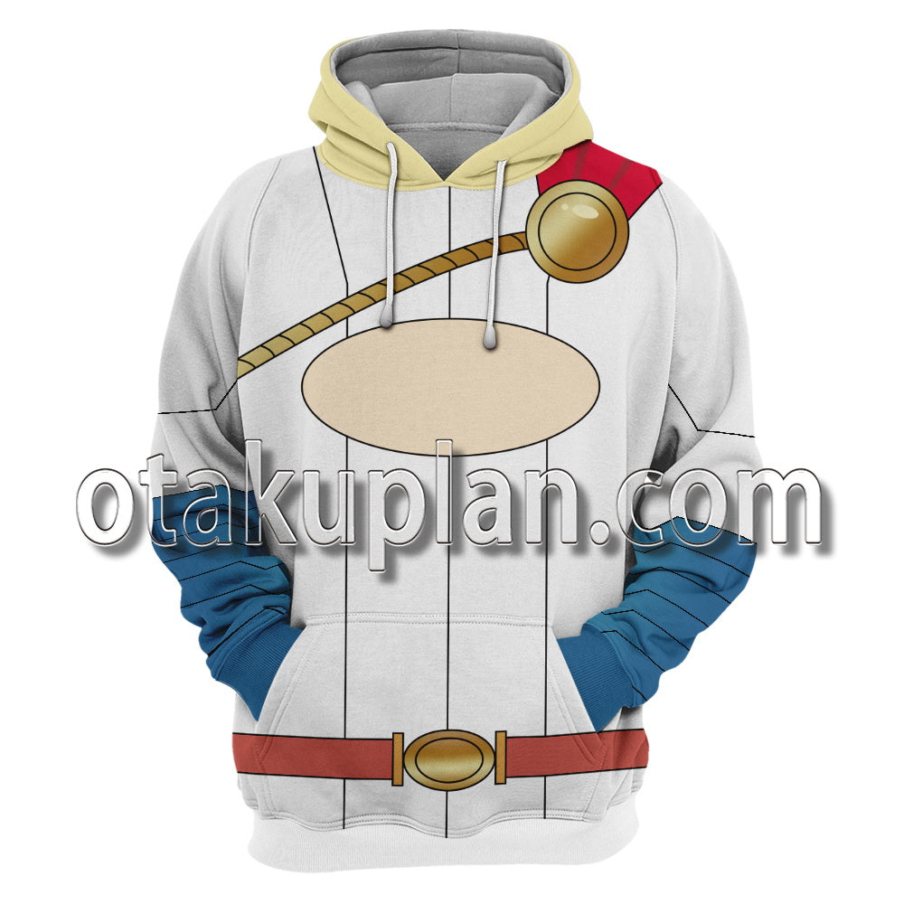 All Star Comics Power Girl Cosplay Hoodie