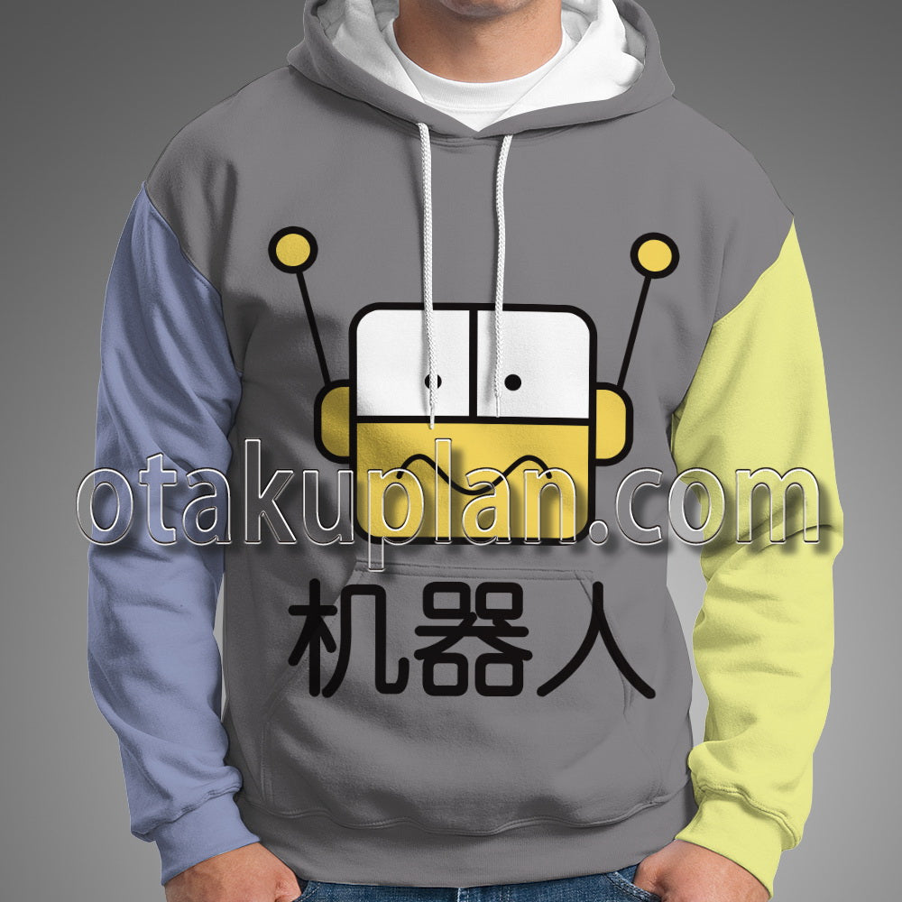 American Born Chinese Weichen Sun Robot Pattern Cosplay Hoodie