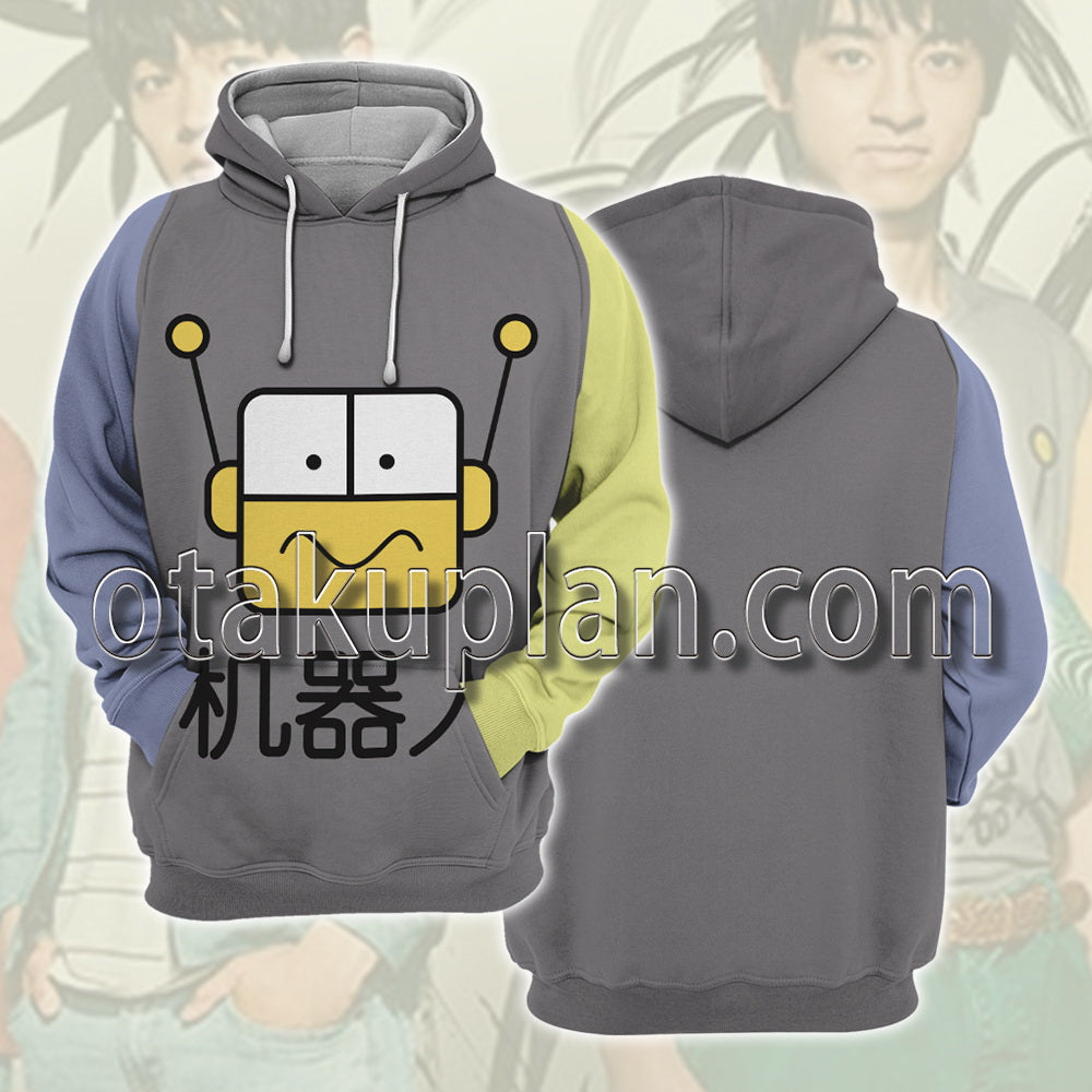 American Born Chinese Weichen Sun Robot Pattern Cosplay Hoodie