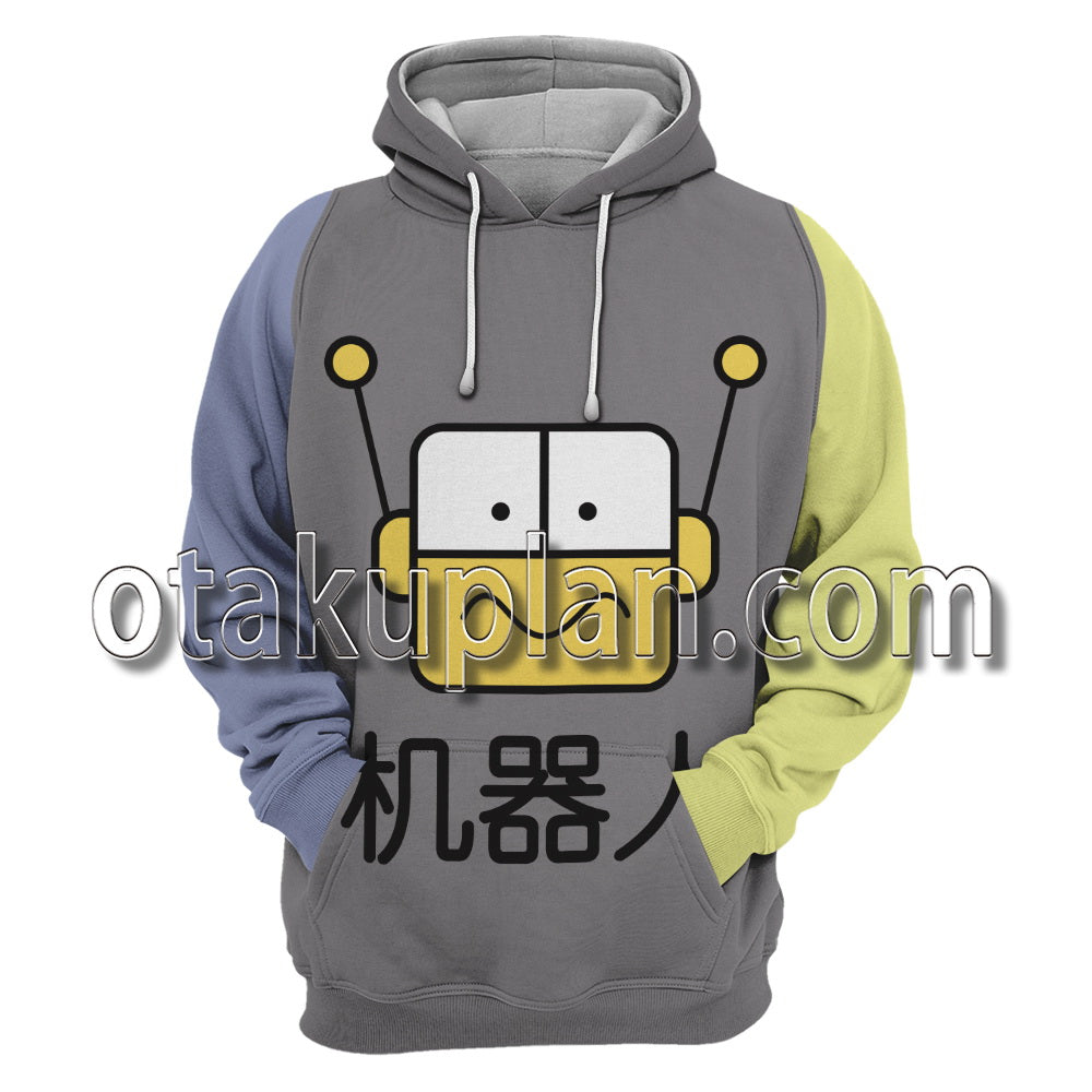 American Born Chinese Weichen Sun Robot Pattern Cosplay Hoodie