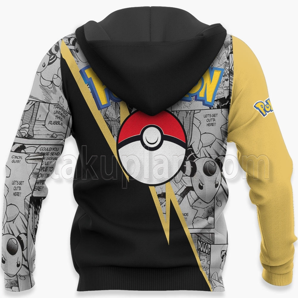 Ampharos Hoodie Custom Mix Manga