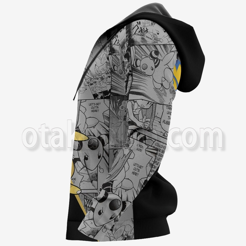 Ampharos Hoodie Custom Mix Manga