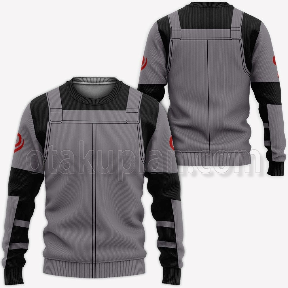 Anbu Black Ops Uniform Hoodie Costume