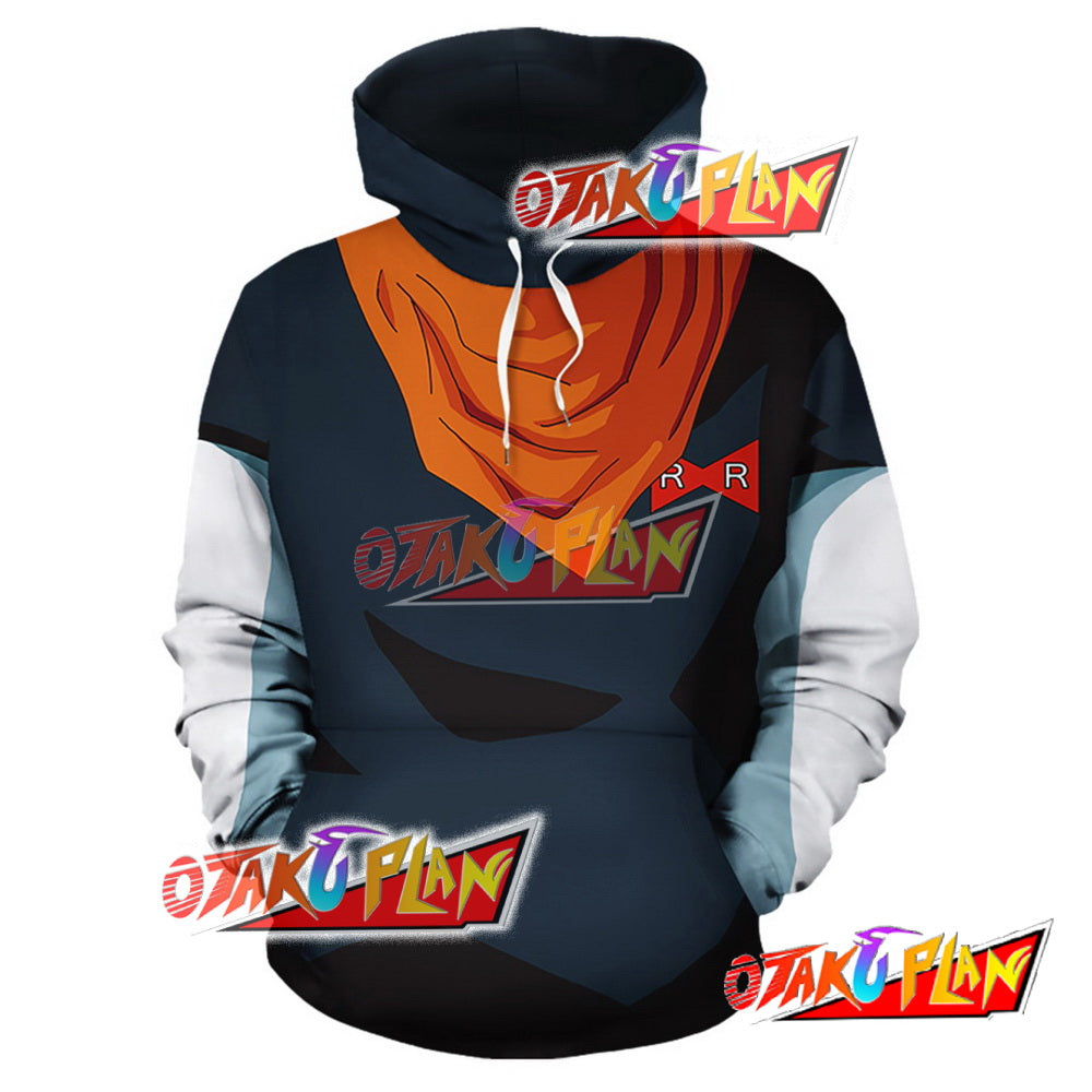 Android 17 Unisex Pullover Hoodie