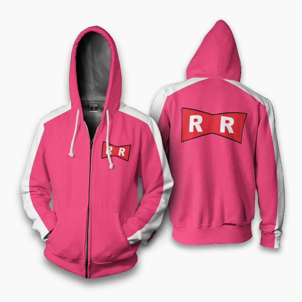 Android 18 Casual Dragon Ball Z Hoodie Shirts