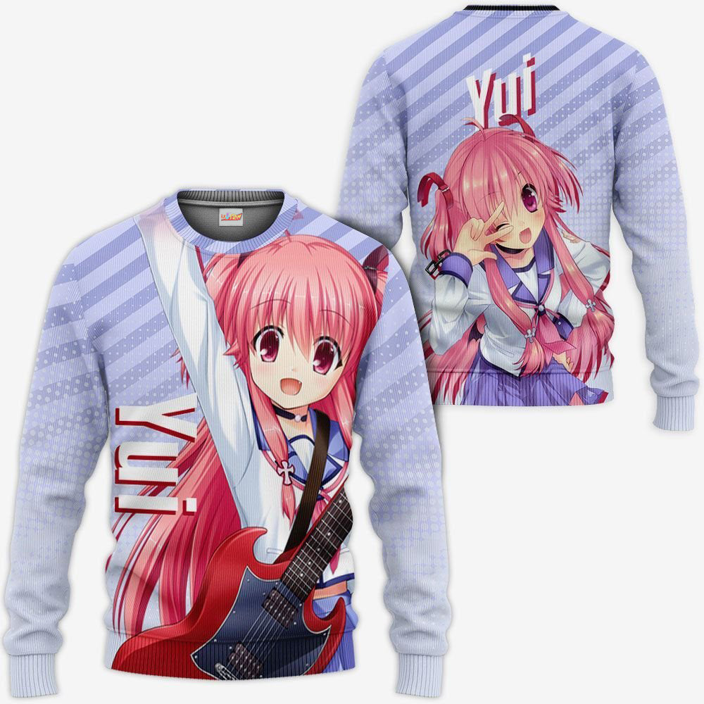 Angel Beats Yui Hoodie Shirt