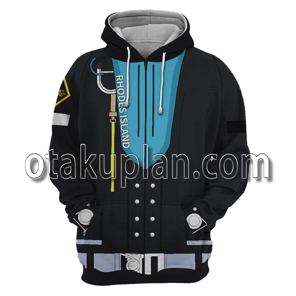 Arknights Prelude to Dawn Amiya Cosplay Hoodie