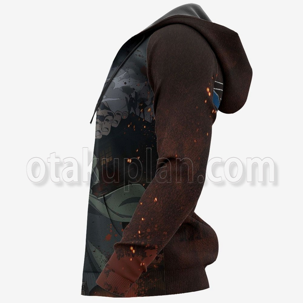 Attack On Tian Armin Arlert Hoodie AOT Final Season Anime