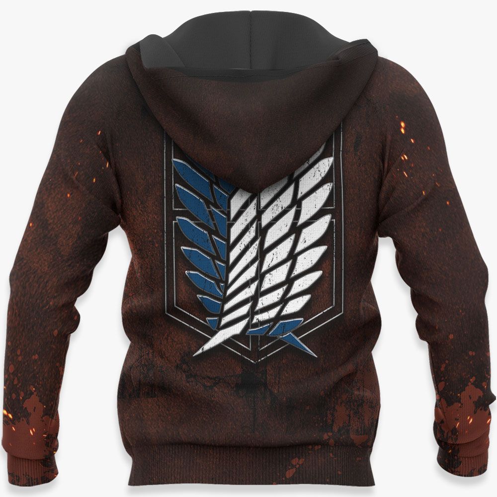 Attack On Tian Eren Yeager AOT Final Season Hoodie Shirt