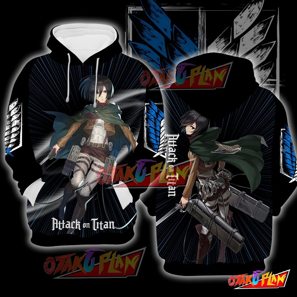 Anime Mikasa Ackerman Hoodie