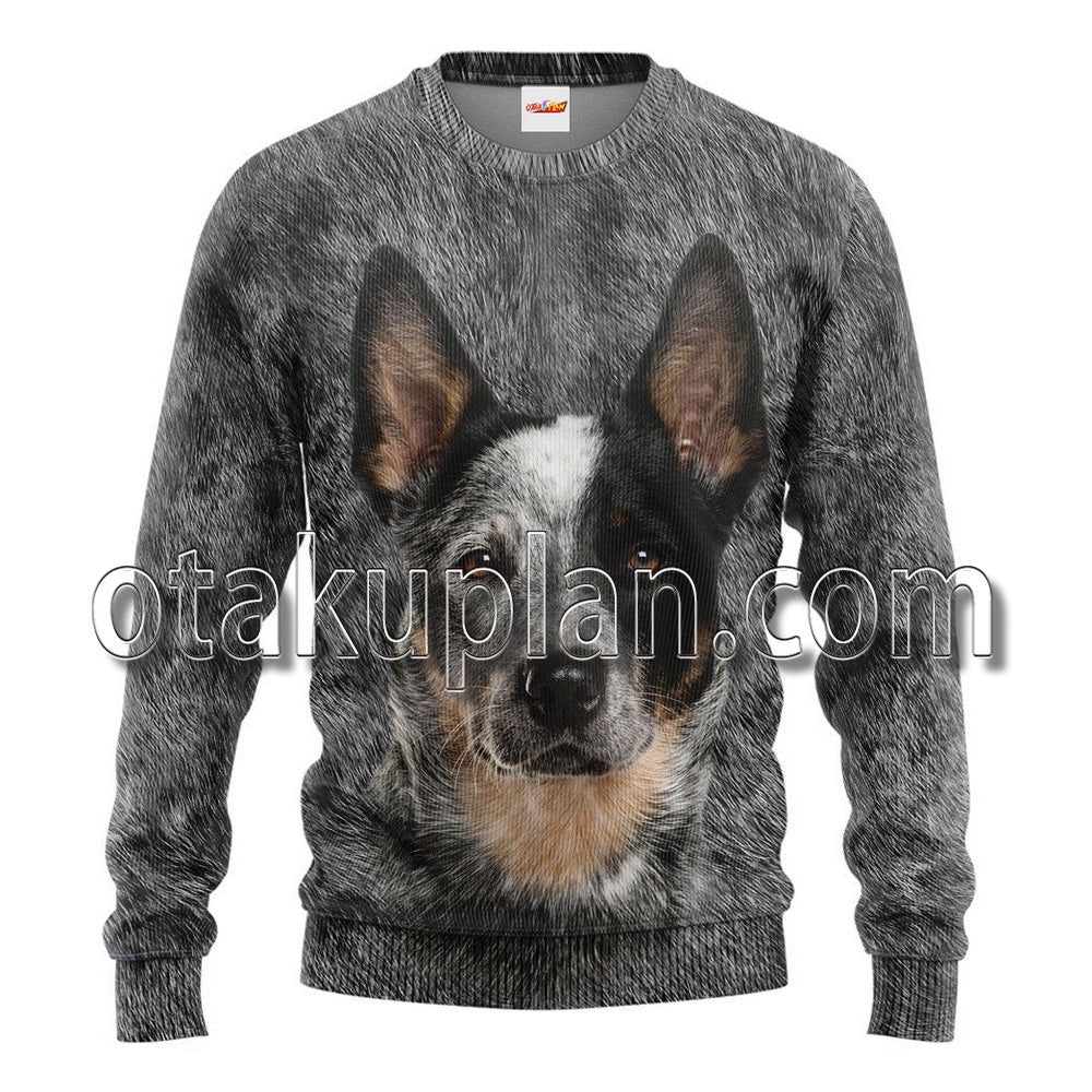 Australian Cattle Dog Front And Back T-Shirt / Hoodie
