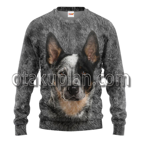 Australian Cattle Dog Front And Back T-Shirt / Hoodie