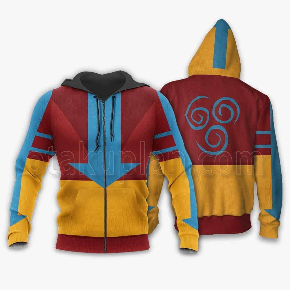 Avatar Air Nation Uniform Hoodie Anime Costume