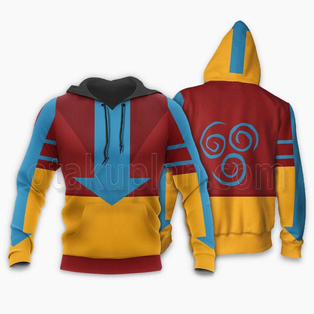Avatar Air Nation Uniform Hoodie Anime Costume