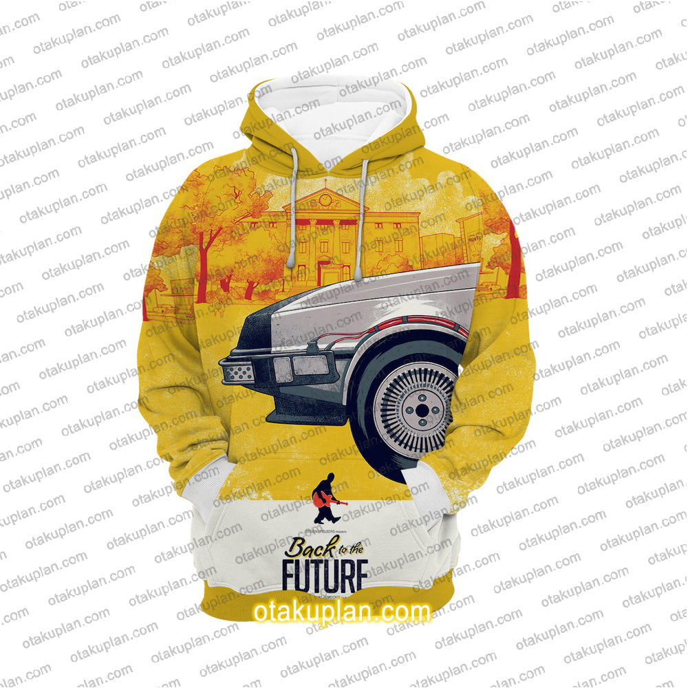 Back To The Future Filme Hoodie