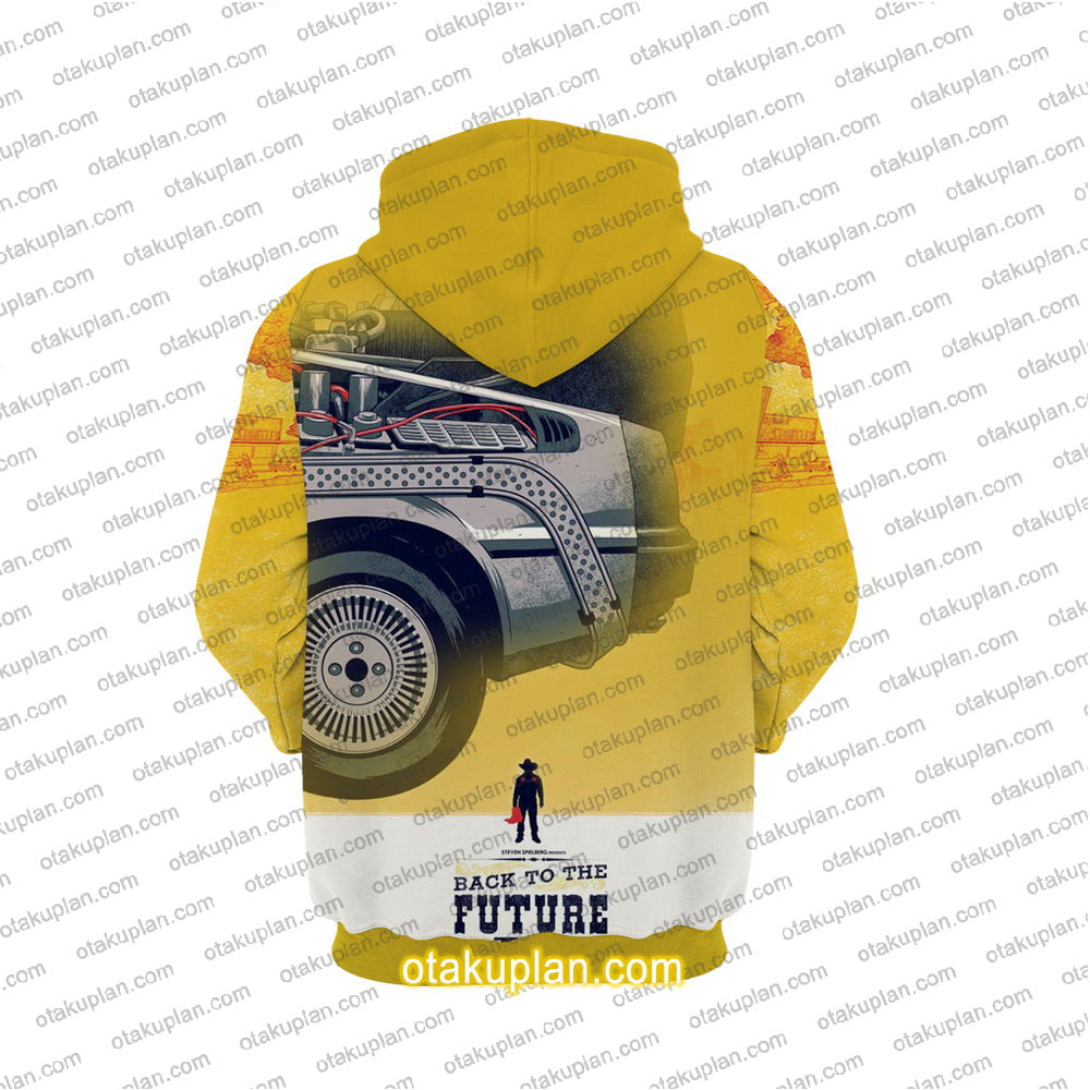 Back To The Future Filme Hoodie