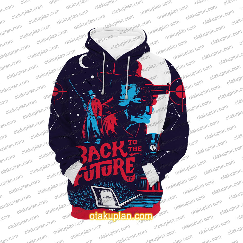 Back To The Future Red Hoodie