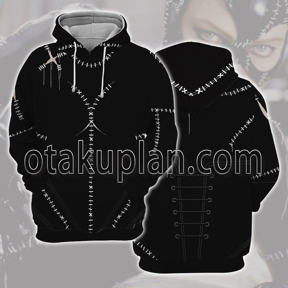 Batman Returns Catwoman Cosplay Hoodie