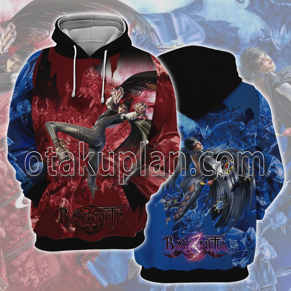 Bayonetta Poster Cosplay Hoodie