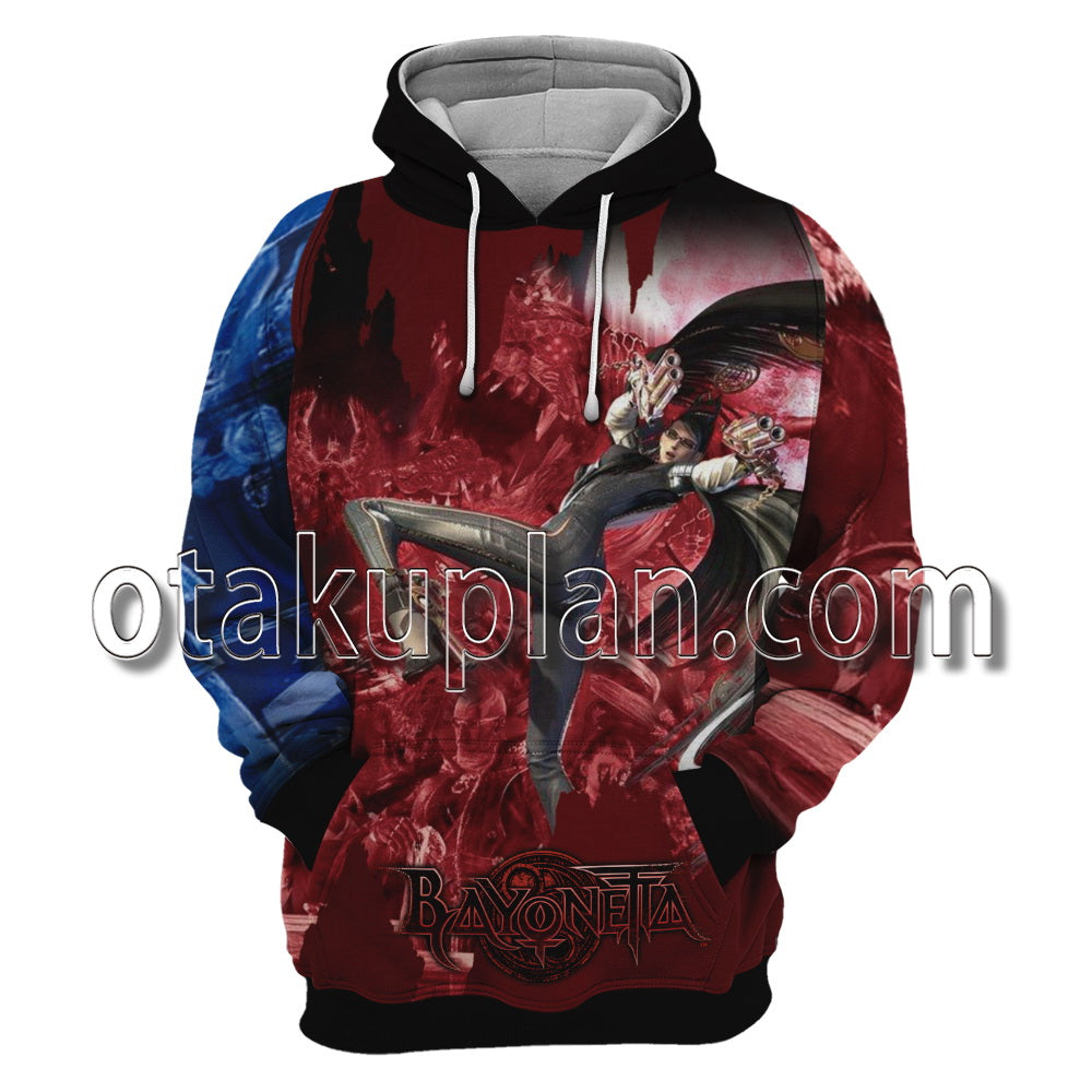 Bayonetta Poster Cosplay Hoodie