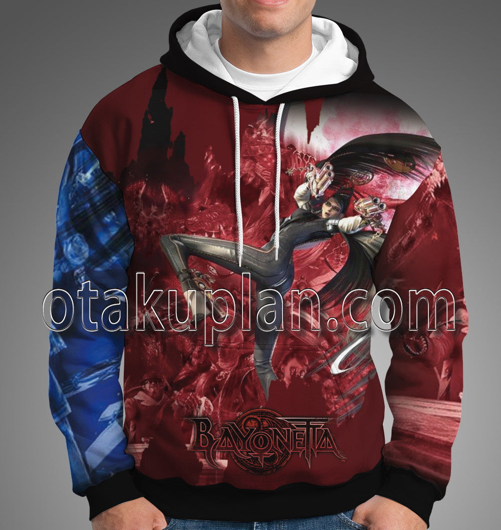 Bayonetta Poster Cosplay Hoodie