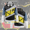 Zyuden Sentai Kyoryuger Beast Power Squadron Dinosaur Ranger Kyoryu Black Cosplay Hoodie