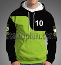 Ben 10 Green Costume Cosplay Hoodie
