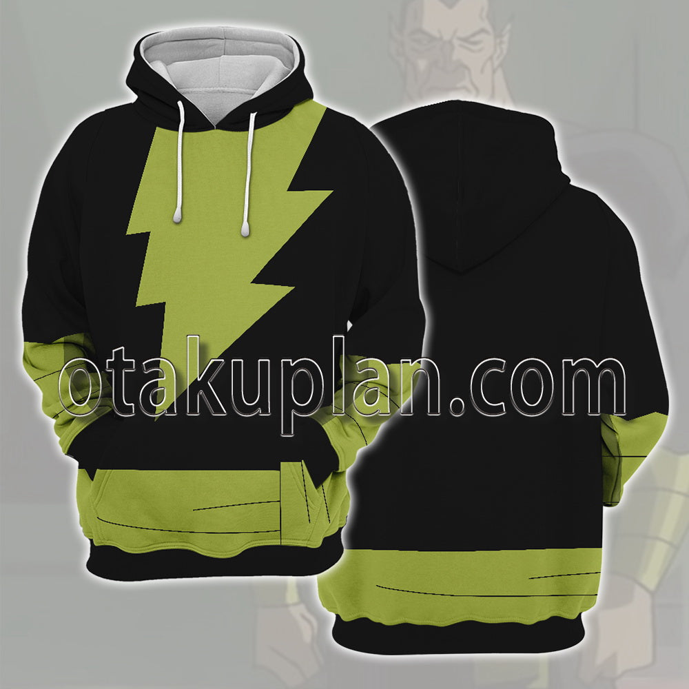 Black Adam Anime Cosplay Hoodie