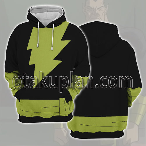 Black Adam Anime Cosplay Hoodie